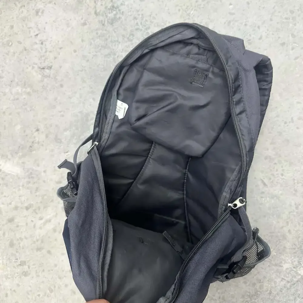 Greatland Blue and Gray Bungee Hiking Daypack Backpack